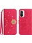 Xiaomi Poco F3 Telefon Kılıfı Için Kılıf Kart Tutucu Darbeye Tpu Kabuk Pu (Yurt Dışından) 1