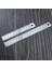 10CM 4 Inç Tarzı Metal Çizgi Cetveli 10 cm Paslanmaz Çelik Çift Taraflı Düz Kenar Ölçüm Aracı Ofis Okul Kırtasiye (Yurt Dışından) 3
