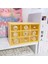 9 Izgara Sarı Stil Tatlı Beyaz Pembe 9 Izgaralı Abs Çekmece Masaüstü Organizer Masa Depolama Kutusu Ücretsiz Sticker Okul Kırtasiye Aksesuarları Depolama Kutuları (Yurt Dışından) 1