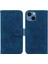 IPhone 15 Artı Kickstand Kart Yuvaları Kabartma Gül Çiçekler Flip Pu (Yurt Dışından) 1