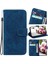 IPhone 15 Artı Kickstand Kart Yuvaları Kabartma Gül Çiçekler Flip Pu (Yurt Dışından) 2