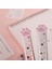 1 Adet Pembe Stil 1 Adet Sevimli Kedi Pati Şeffaf Cetvel 15CM Boyama Ölçme Araçları Kawaii Kırtasiye Çocuk Övgü Hediyeler Öğrenci Okul Malzemeleri (Yurt Dışından) 5