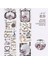 Sf Scrapbook Washi Journal Flowers Tape Sticker Rulo Pet Sticker Tape 3 Metre 1