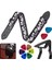 SR-11GT-PAK Desenli Gitar Omuz Askısı Metal Capo 1