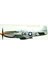 LS-010 1/48 Ölçek Mustang P-51D/K (8th Air Force) Savaş Uçağı, Plastik Model Kiti 2