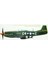 LS-010 1/48 Ölçek Mustang P-51D/K (8th Air Force) Savaş Uçağı, Plastik Model Kiti 3