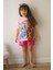 Minigimin Cicileri Besties Desen Yazlık Kız Çocuk 2 Li Takım - Pembe 2