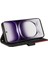 Kart Yuvası Standı Rengi ile Oppo Oppo 12 5g Deri Cüzdan Için Flip Case (Yurt Dışından) 4