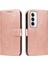 Oppo Oppo 12 5g Için Flip Case Ayrılabilir El Kayışı Kabartmalı Kelebek (Yurt Dışından) 1