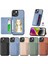 IPhone 14 Için Kılıf Rfıd Engelleme Manyetik Kart Tutucu Standı Fonksiyonu (Yurt Dışından) 2
