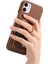 IPhone 11 Premium Dokulu Deri Halka Standı Kart Yuvaları Için Kılıf (Yurt Dışından) 4