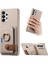 Samsung Galaxy A32 5g Premium Dokulu Deri Kart Yuvaları Halka (Yurt Dışından) 1