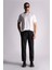 Slim Fit Jogger Bel Pantolon Siyah 1