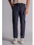 Erkek Yandan Cepli Beli Lastikli Relaxed Fit Chino Pantolon Lacivert 5