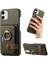 IPhone 12 Mini Kart Yuvaları Premium Dokulu Deri Halka Standı (Yurt Dışından) 1