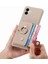 Samsung Galaxy A04 Halka Standı Kart Yuvaları Premium Dokulu Deri (Yurt Dışından) 3