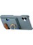 Samsung Galaxy A04 Halka Standı Kart Yuvaları Premium Dokulu Deri (Yurt Dışından) 4