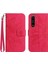 Sony Xperia 1 Vı Kabartmalı Ayçiçeği Lüks Pu Deri Kart ile (Yurt Dışından) 1