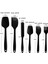 6lı Takım Yanmaz Yapışmaz Mutfak Pasta Slikon Yumurta Fırçası Kaşık Bıçak Spatula Seti 5