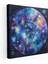 Yıldız Haritası Kanvas Tablo - Yıldız Haritası, Yıldızlar ve Gezegenler, Duvar Dekorasyonu, Astronomik Tablo, 30X30 1