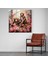 3 Maymun Cam Baskı - 3 Maymun, Modern Sanat, Sanat Eseri, Cam Duvar Sanatı, 30X30 3