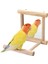 Kuş Aynası Ahşap Dallı Etkileşimli Asma Oyuncak Oyunu Papagan Budgerigar Muhabbet Kuşu Cocker Conure Finch Budgie Kuş Malzemeleri (Yurt Dışından) 2