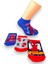 3'lü Disney Lisanslı Spiderman Patik Çorap 4