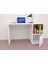 %100 Mdf Çalışma Masası, Bilgisayar Masası, Kitaplıklı Çalışma Masası, Beyaz Ders Çalışma Masası 2