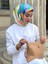Twill Ipek Eşarp - 11408-32 Bebe Mavisi 1