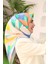 Twill Ipek Eşarp - 11408-32 Bebe Mavisi 3