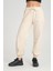 Twenty3 Kadın Basic Beli Ve Paçası Lastikli Rahat Kalıp Gabardin Kumaş Jogger Pantolon 3