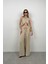 Düşük Bel Oversize Keten Pantolon 1