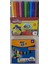 Keçeli Kalem 12 Renk 2mm Pvc KE-005+BIC Kids Plastiline  Oyun   Hamuru Kurumaz 1