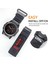 Garmin Tactix 7 Amoled Edition / Tactix 7 Pro / Quickfit 26MM Saat Kayışı Naylon Etiket Bilek Bandı - Siyah (Yurt Dışından) 3