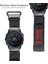 Garmin Tactix 7 Amoled Edition / Tactix 7 Pro / Quickfit 26MM Saat Kayışı Naylon Etiket Bilek Bandı - Siyah (Yurt Dışından) 4