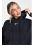 Sportswear Phoenix Fleece Oversize Kesim Kadın Siyah Sweatshrit 3