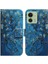 Motorola Kenar 40 Manyetik Kapatma Boyalı Cüzdan Kart Yuvaları Için Flip Case (Yurt Dışından) 1
