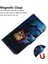 IPhone 15 Pro Cüzdan Boyalı Pu Deri Kart Yuvaları Için Flip Case (Yurt Dışından) 4