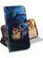 Oppo Oppo 10 Pro 5g Için Flip Case Pu Deri Boyalı Kart Yuvaları Cüzdan (Yurt Dışından) 4