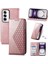 Oppo Oppo 12 5g Günlük Kullanım Için Flip Case Standı Cüzdan Eşkenar Dörtgen Şekli El (Yurt Dışından) 3