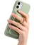 IPhone 12 Mini Kart Yuvaları Premium Dokulu Deri Halka Standı (Yurt Dışından) 5