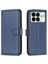 Xiaomi Poco X6 Pro Çoklu Kart Yuvası Için Flip Case Iş Deri Kılıf (Yurt Dışından) 1