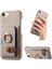 IPhone 7/8 Için Kılıf Halka Standı Kart Yuvaları Premium Dokulu Deri (Yurt Dışından) 1