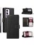 Oppo Oppo 12 Pro 5g Için Flip Case Üç Kart Yuvaları Darbeye Kickstand (Yurt Dışından) 1