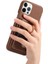 IPhone 12 Için Kılıf Pro Max Halka Standı Premium Dokulu Deri Kart Yuvaları (Yurt Dışından) 2