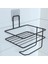 Buffer® Kendiliğinden Yapışkanlı Tuvalet Kağıdı Tutacağı ve Yedek Raf - Siyah Modern Metal Tasarım 2