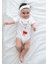 Süper Kahraman Babam Baskılı Hediyelik Bebek Giyim Body Zıbın 2