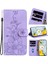 Realme Gt 6 Kabartmalı Zambak Manyetik Kickstand Cüzdan Kartı Için Flip Case (Yurt Dışından) 1