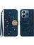 Realme C61 Darbeye Dayanıklı Tpu Kabuk Çevirme Cüzdan Kredi Kartı Kartı Pu (Yurt Dışından) 1