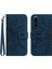 Sony Xperia 1 Vı Kabartmalı Ayçiçeği Lüks Pu Deri Kart ile (Yurt Dışından) 1